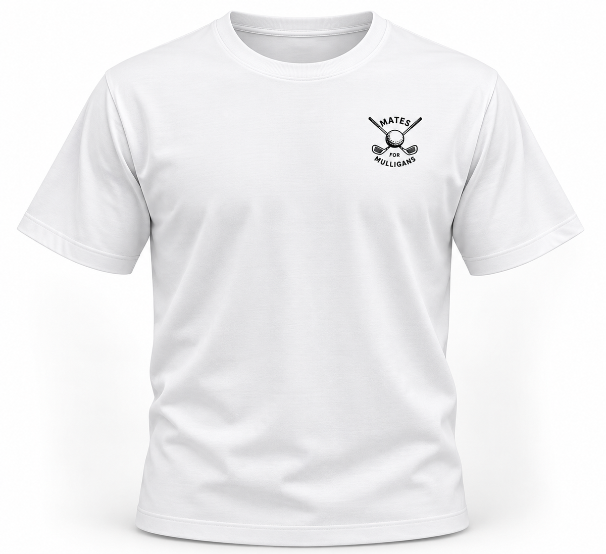 Tee It Up - every mate deserves another shot. (White)