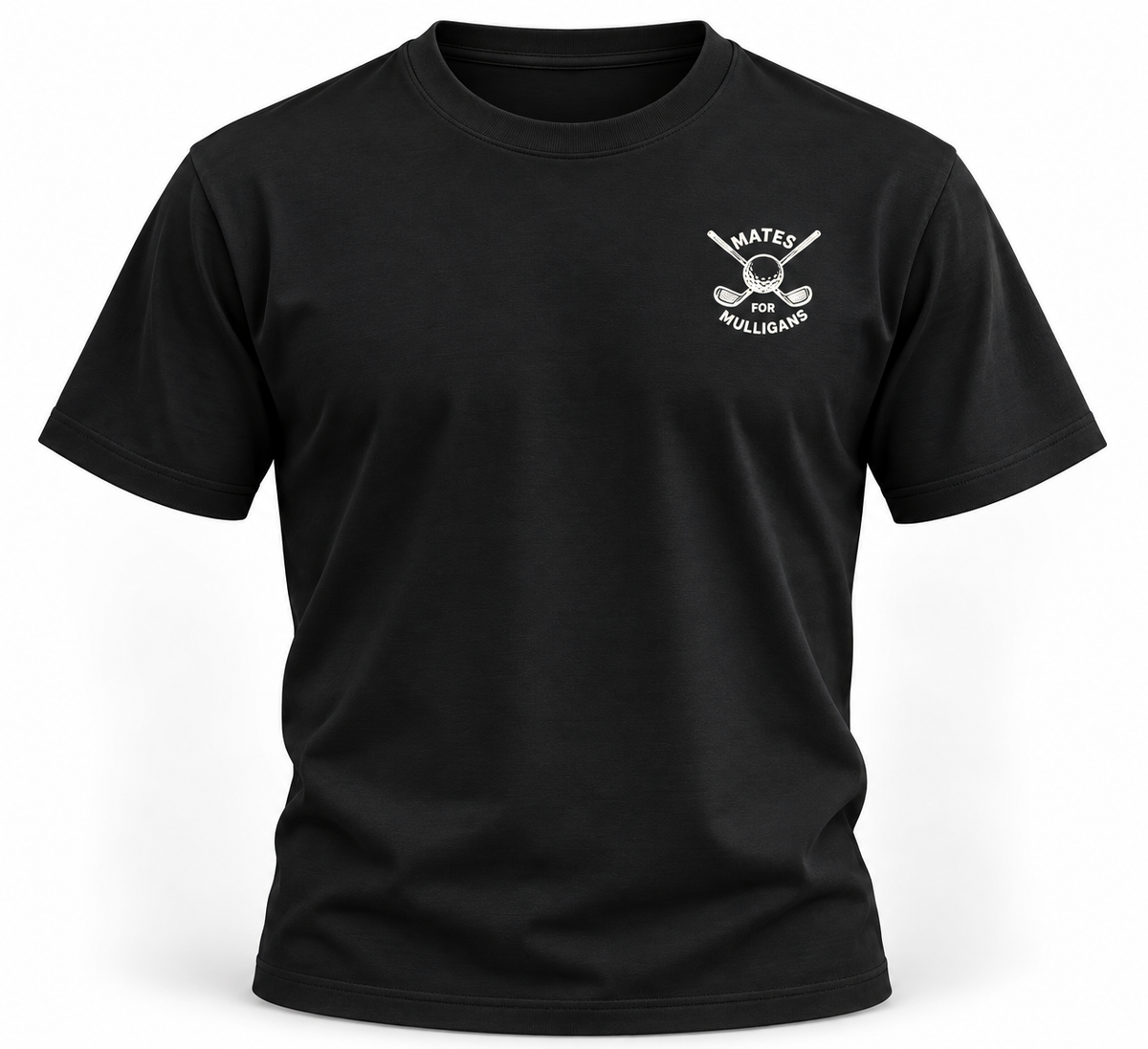 Tee it up - every mate deserves another shot. (Black)