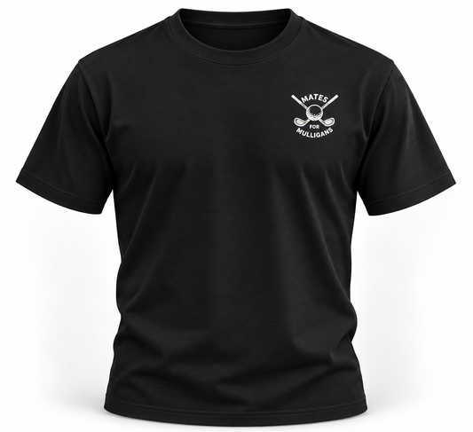 Tee it up - every mate deserves another shot. (Black)