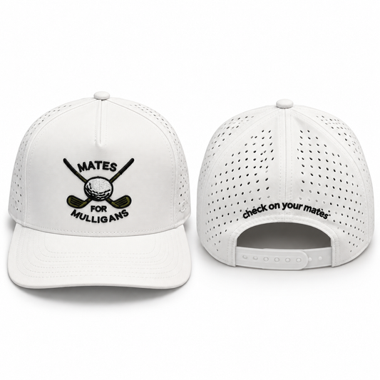 Check on your mates White Golf Cap